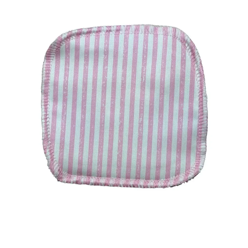 Set of 4 Handmade Reusable Makeup Remover Cloths zero waste eco friendly